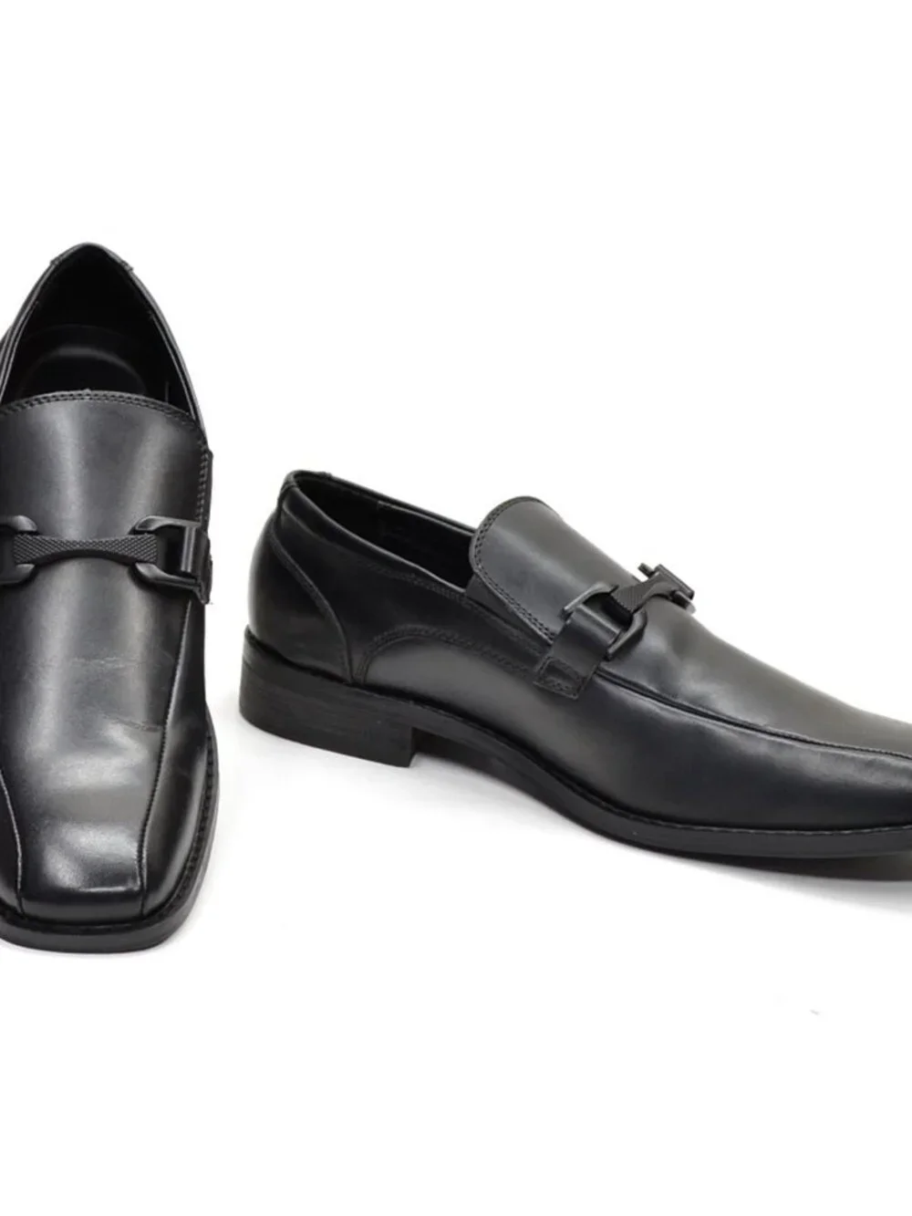 Men Kenneth Cole Reaction Rise 2 The Top Horse Bit Loafers 9.5 M
